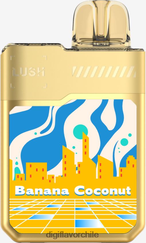 Digiflavor Geek Vape - Digiflavor Geekbar LUSH desechables plátano coco PP6B2J8